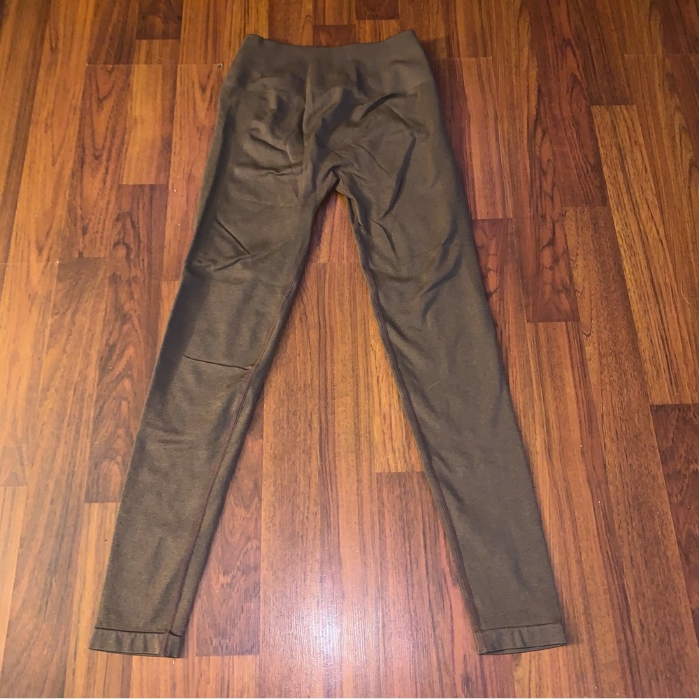 Aurola Women’s Brown High Waisted Leggings Size Small